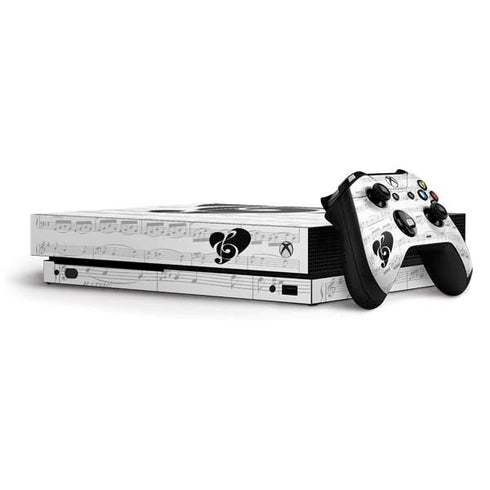 BW Musical Notes Xbox One X Bundle Skin