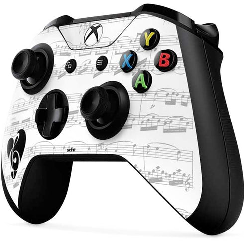 BW Musical Notes Xbox One X Controller Skin