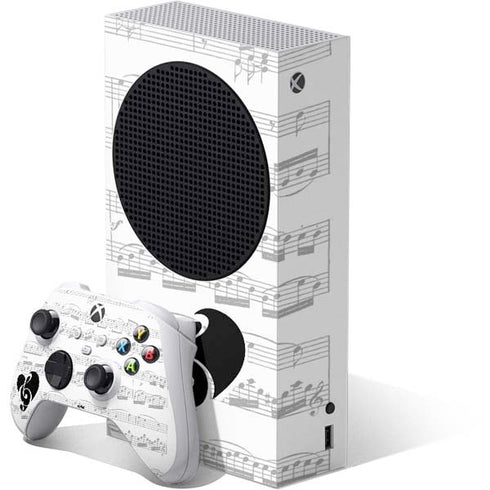 BW Musical Notes Xbox Series S Bundle Skin
