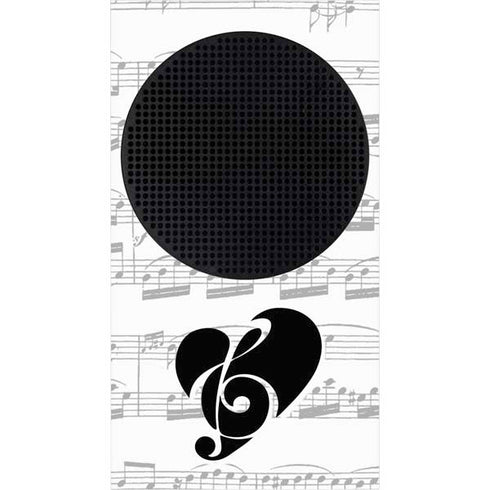 BW Musical Notes Xbox Series S Skins
