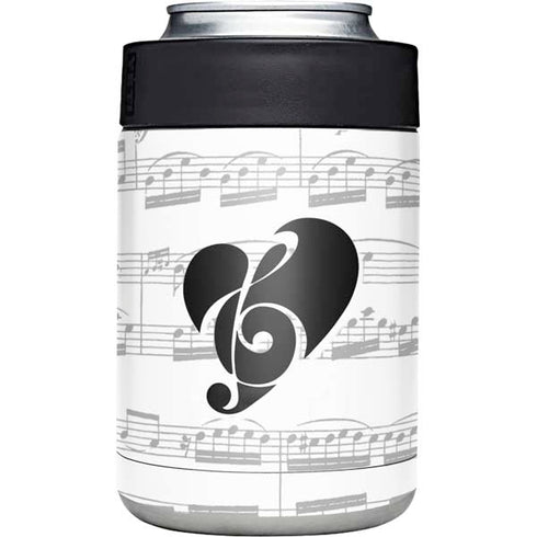BW Musical Notes Yeti Colster Can Insulator Skin