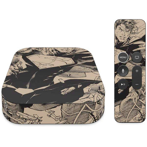 DC Comics Superman Unchained #1 Original Cover Pencils Apple TV Skin