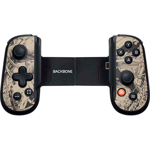 DC Comics Superman Unchained #1 Original Cover Pencils Backbone One for iPhone Game Controller Skin