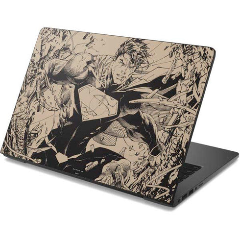 DC Comics Superman Unchained #1 Original Cover Pencils Dell Chromebook Skin