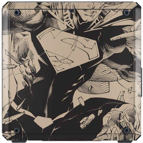 DC Comics Superman Unchained #1 Original Cover Pencils Cooler Master MasterBox Q300L Mini Tower Skin
