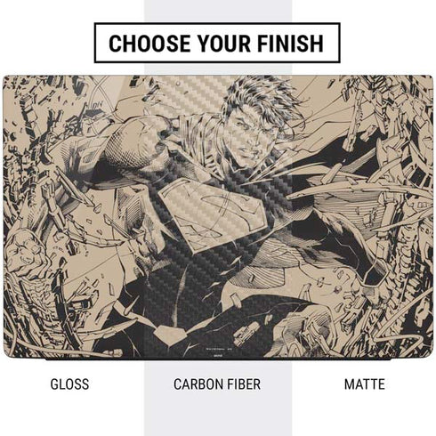 DC Comics Superman Unchained #1 Original Cover Pencils Dell Vostro Skin