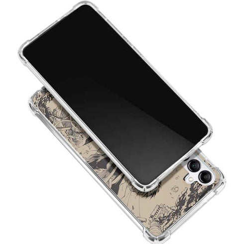 DC Comics Superman Unchained #1 Original Cover Pencils Galaxy A15 5G Clear Case