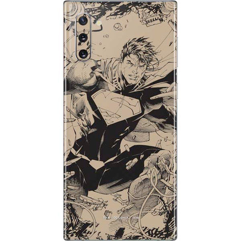 DC Comics Superman Unchained #1 Original Cover Pencils Galaxy Note 10 Skin