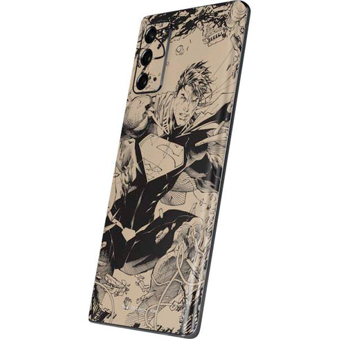 DC Comics Superman Unchained #1 Original Cover Pencils Galaxy Note20 5G Skin