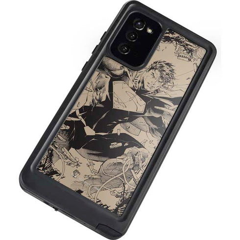 DC Comics Superman Unchained #1 Original Cover Pencils Galaxy Note20 5G Waterproof Case