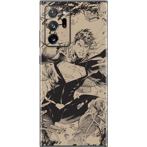 DC Comics Superman Unchained #1 Original Cover Pencils Galaxy Note20 Ultra 5G Skin