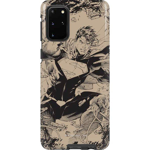 DC Comics Superman Unchained #1 Original Cover Pencils Galaxy S20 Plus Pro Case