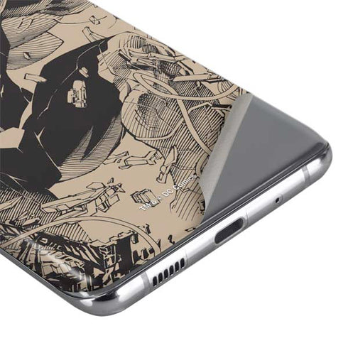 DC Comics Superman Unchained #1 Original Cover Pencils Galaxy S20 Plus Skin