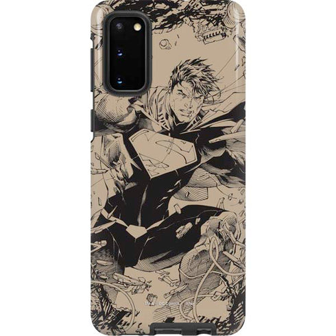 DC Comics Superman Unchained #1 Original Cover Pencils Galaxy S20 Pro Case