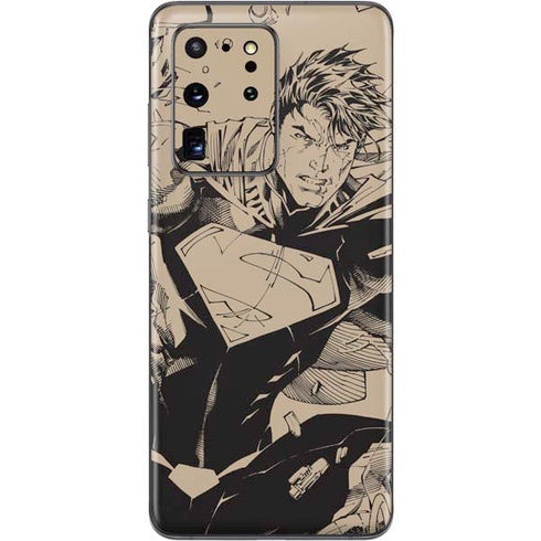 DC Comics Superman Unchained #1 Original Cover Pencils Galaxy S20 Ultra 5G Skin
