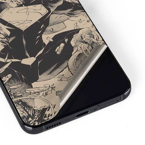 DC Comics Superman Unchained #1 Original Cover Pencils Galaxy S22 Skin