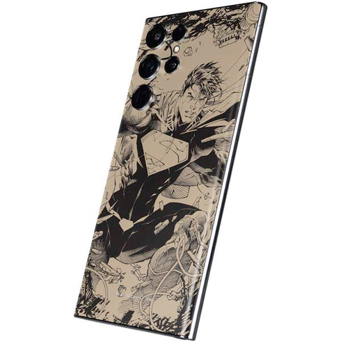 DC Comics Superman Unchained #1 Original Cover Pencils Galaxy S22 Ultra Skin