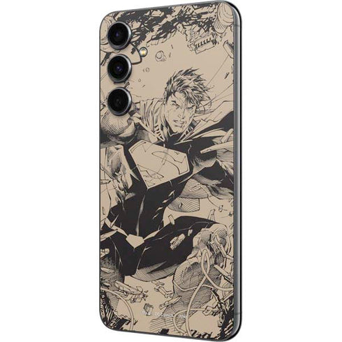 DC Comics Superman Unchained #1 Original Cover Pencils Galaxy S23 FE Skin