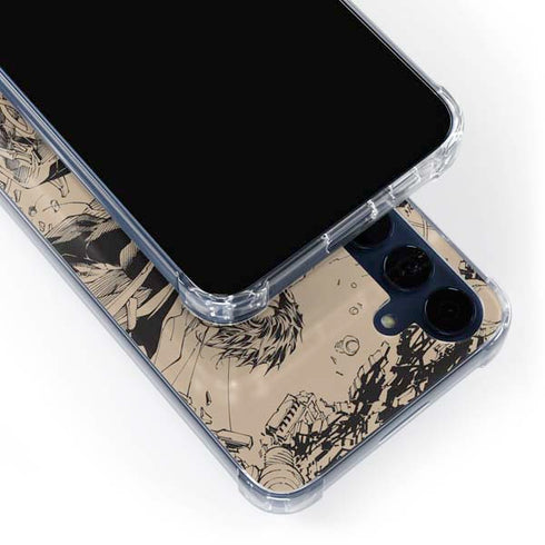 DC Comics Superman Unchained #1 Original Cover Pencils Galaxy S24 Clear Case