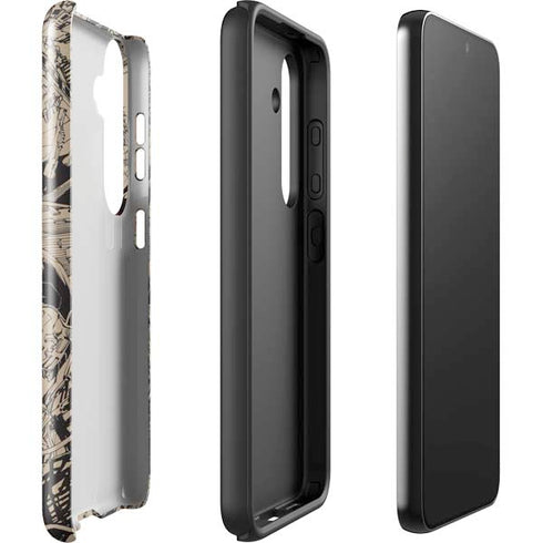 DC Comics Superman Unchained #1 Original Cover Pencils Galaxy S24 Plus Impact Case