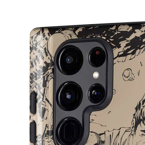 DC Comics Superman Unchained #1 Original Cover Pencils Galaxy S24 Ultra Impact Case