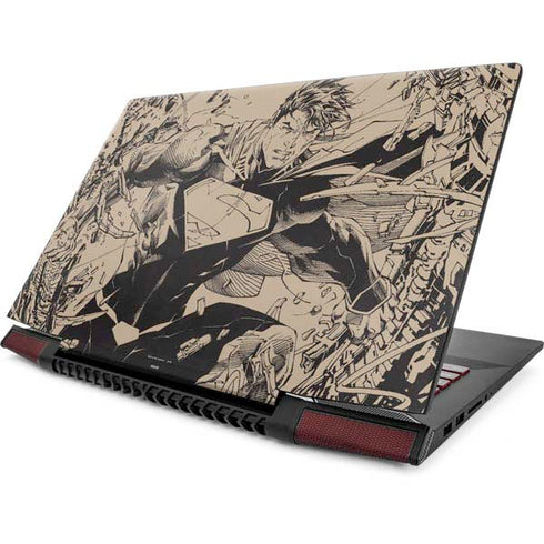 DC Comics Superman Unchained #1 Original Cover Pencils Lenovo IdeaPad Skin