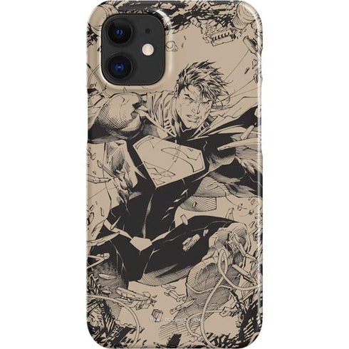 DC Comics Superman Unchained #1 Original Cover Pencils iPhone 12 Mini Lite Case