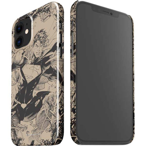 DC Comics Superman Unchained #1 Original Cover Pencils iPhone 12 Mini Lite Case