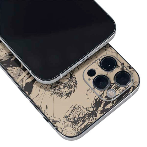 DC Comics Superman Unchained #1 Original Cover Pencils iPhone 12 Pro Max Skin