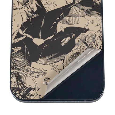 DC Comics Superman Unchained #1 Original Cover Pencils iPhone 12 Skin