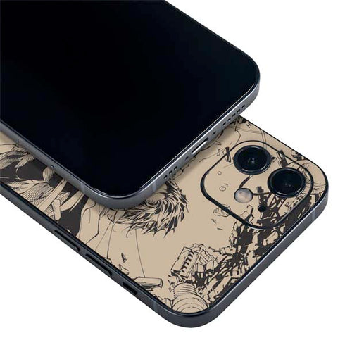 DC Comics Superman Unchained #1 Original Cover Pencils iPhone 12 Skin