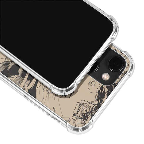 DC Comics Superman Unchained #1 Original Cover Pencils iPhone 13 Mini Clear Case