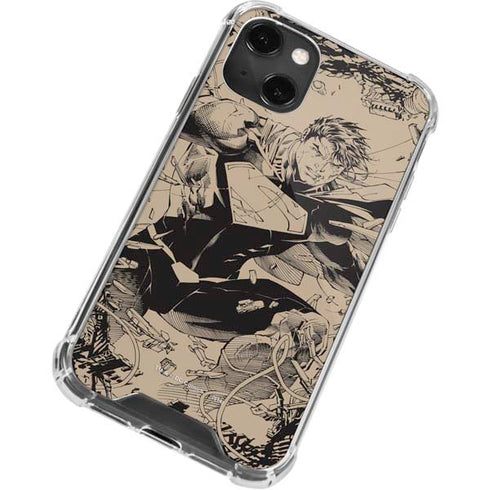 DC Comics Superman Unchained #1 Original Cover Pencils iPhone 13 Mini Clear Case