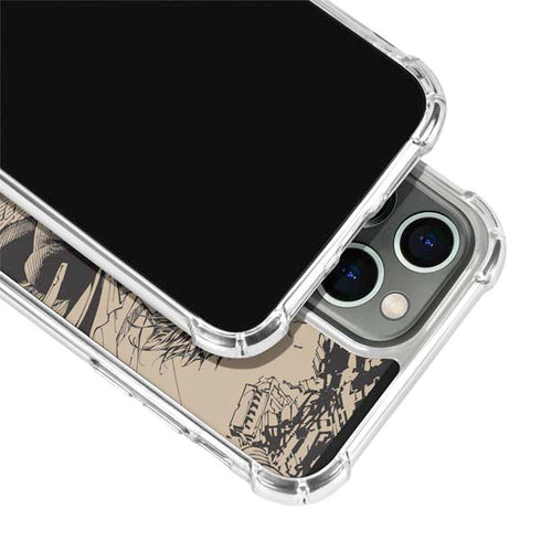 DC Comics Superman Unchained #1 Original Cover Pencils iPhone 13 Pro Max Clear Case