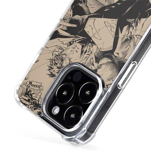 DC Comics Superman Unchained #1 Original Cover Pencils iPhone 15 Pro MagSafe Case