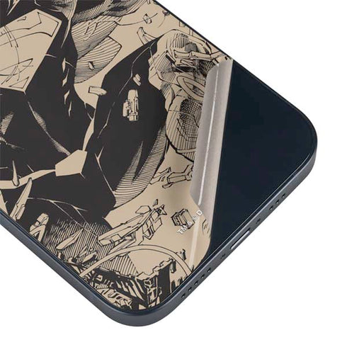 DC Comics Superman Unchained #1 Original Cover Pencils iPhone 14 Skin