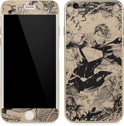 DC Comics Superman Unchained #1 Original Cover Pencils iPhone 6/6s Skin