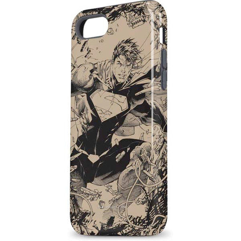 DC Comics Superman Unchained #1 Original Cover Pencils iPhone 7 Pro Case