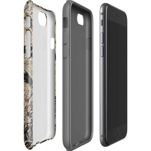 DC Comics Superman Unchained #1 Original Cover Pencils iPhone SE (2nd & 3rd Gen) Pro Case