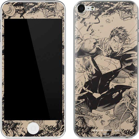 DC Comics Superman Unchained #1 Original Cover Pencils Apple iPod Skin