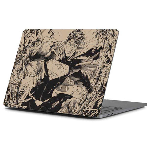 DC Comics Superman Unchained #1 Original Cover Pencils Apple MacBook Pro 13-inch Skin
