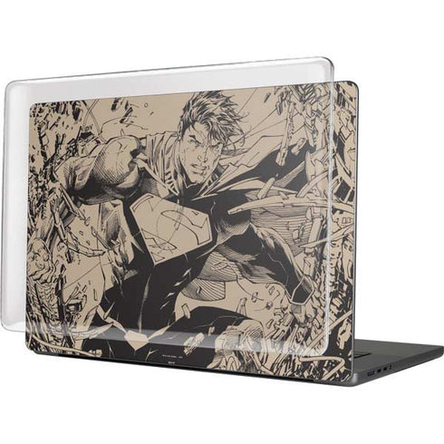 DC Comics Superman Unchained #1 Original Cover Pencils MacBook Pro 16in (2021-25) Case plus Skin