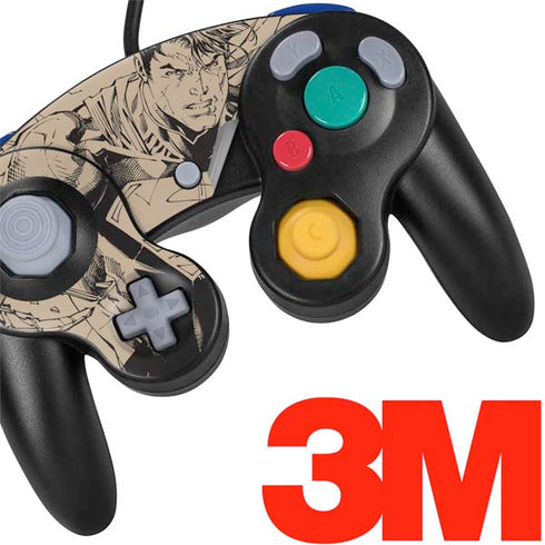 DC Comics Superman Unchained #1 Original Cover Pencils Nintendo GameCube Controller Skin