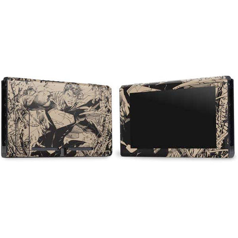 DC Comics Superman Unchained #1 Original Cover Pencils Nintendo Switch Bundle Skin