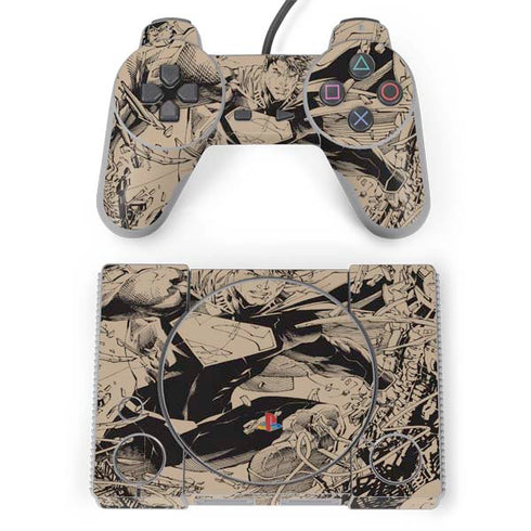 DC Comics Superman Unchained #1 Original Cover Pencils PlayStation Classic Bundle Skin