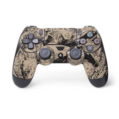 DC Comics Superman Unchained #1 Original Cover Pencils PS4 Controller Skin