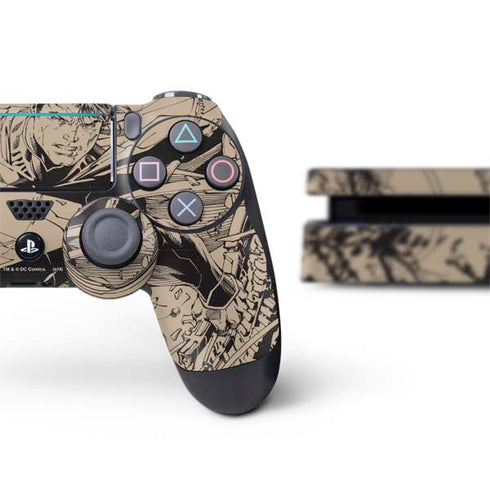 DC Comics Superman Unchained #1 Original Cover Pencils PS4 Slim Bundle Skin