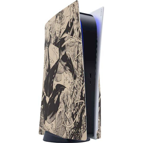 DC Comics Superman Unchained #1 Original Cover Pencils PS5 Console Skin