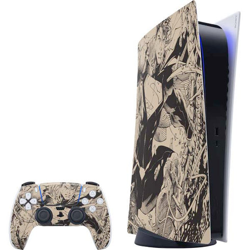 DC Comics Superman Unchained #1 Original Cover Pencils PS5 Digital Edition Bundle Skin