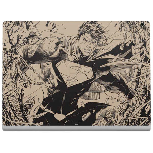 DC Comics Superman Unchained #1 Original Cover Pencils Surface Book 2 15in Skin